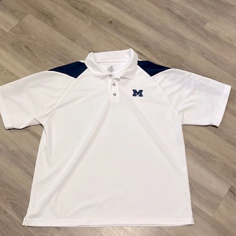 Mens U of M Polo Shirt Size XL